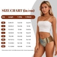 thumbnail image 4 of Balery Golden Drapes Pillars Clouds Ropa Interior de Algodón para Mujer con Dibujo – Braguitas Cómodas y Elásticas, Estilo Clásico-Large, 4 of 6