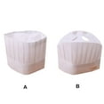 thumbnail image 3 of Ruiboury 20 Pieces Chef Hat Adjustable Elastic Bakery Pastry Cook Cooking Caps Kitchen Home Restaurant Party Round, 3 of 6