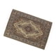 thumbnail image 1 of Alfombra tejida de estilo turco, bordada, para decoración de jardín o habitación de muñecas. Disponible en 5 estilos. Medidas: 24,2 x 15 cm., 1 of 9