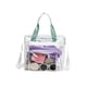 thumbnail image 1 of Btafrte Bolso Hombro Transparente para Mujer Bolso Deportivo Verano Gran Capacidad PVC (verde), 1 of 9