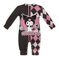 thumbnail image 5 of Kuromi And My Melody Baby Footless Rompers, Long Sleeve Baby Onesie Jumpsuit for Boys Girls, 5 of 8