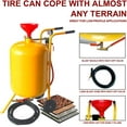 thumbnail image 3 of HPDMC 20 Gal Sandblaster - 80L Portable Abrasive Blaster - Heavy Duty - with Ceramic Nozzle, 2.5m Hose & Wheels, 3 of 16