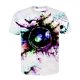 thumbnail image 1 of Camisetas de Halloween de Disney, pesadilla antes de Navidad, Jack Skellington, estampado 3D, camiseta de gran tamaño a la moda para hombres y mujeres, camisetas para niños, 1 of 4