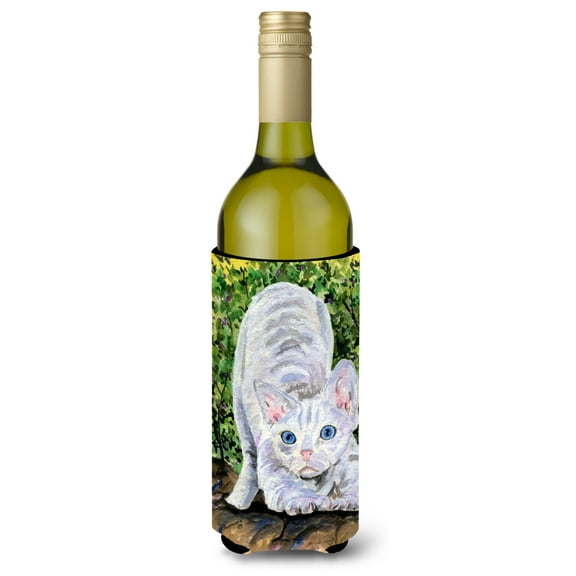 Cat - Devon Rex Wine Bottle Hugger