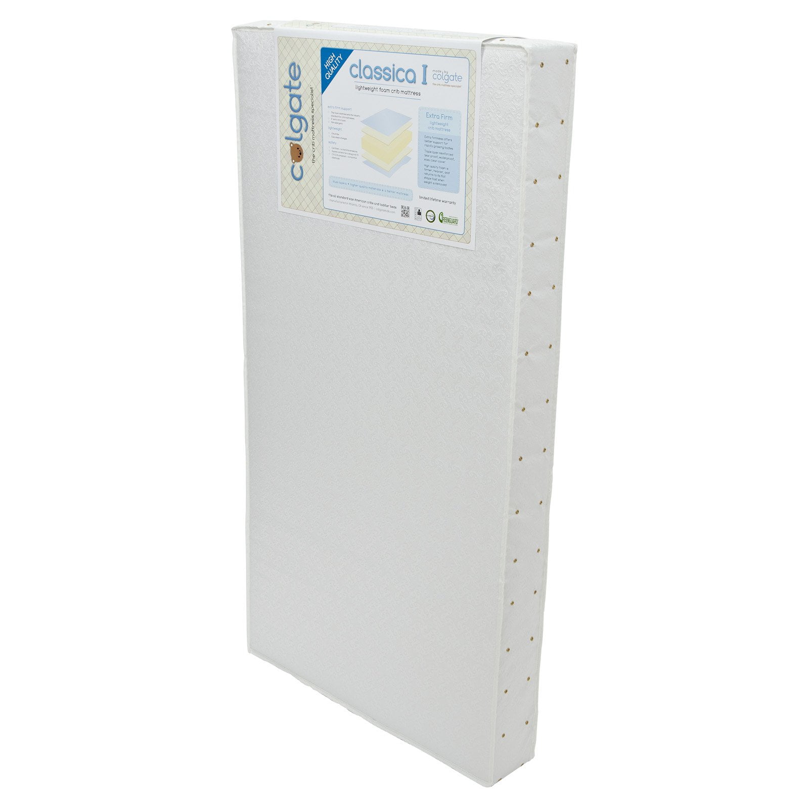 colgate classica i foam crib mattress