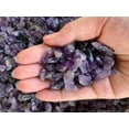 thumbnail image 3 of 2 oz Lot Natural Semi Amethyst Tumbled Gemstone Chips, Crushed Mini Crystals, Undrilled Crystal Chips (Amethyst), 3 of 5