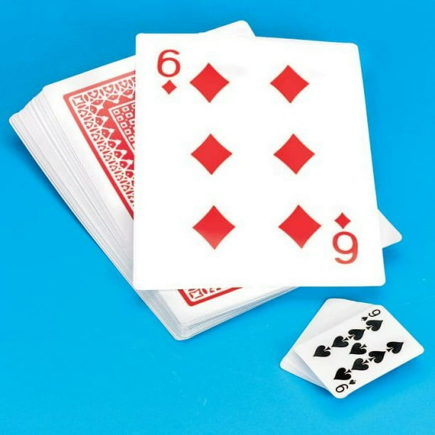 Super Jumbo Playing Cards for Ages 6+, I Set - Walmart.ca