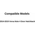 thumbnail image 4 of Tempered Passenger Right Side Quarter Window Quarter Glass Compatible with Nissan Versa Note 2014-2019 Models, 4 of 5