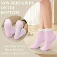 thumbnail image 6 of TRANSLINK Slippers Sock for Women with Enhanced Foot Massage and Anti Slip Grip for Cozy Evenings and Gifts, 6 of 7