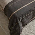 thumbnail image 3 of Bouclair Tan & Black Felix Collection - 3-Piece Duvet Cover Set Queen, 3 of 5