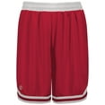 thumbnail image 2 of Holloway Sportswear XL Boys RETRO TRAINER SHORTS Scarlet/White 229626, 2 of 5