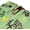 thumbnail image 3 of Coolnut Deers Trees On Green Bath Shower Curtain Liners 66x72in, 100% Polyester Waterproof with C-Shaped Curtain Hook Modern Bathroom Decoration 1 Panel, 3 of 5