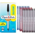 thumbnail image 2 of Paper Mate® InkJoy® 50ST Ballpoint Pens, Medium Point, 1.0 mm , Translucent Barrel, Assorted Ink Colors, Pack Of 24 Pens, 2 of 3