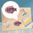 thumbnail image 4 of Tablero sensorial de madera Montessori para actividades educativas para niños. Estilo F, 4 of 9
