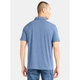 thumbnail image 2 of George Men's & Big Men's Poly Polo with Short Sleeves, Sizes S-3XL, 2 of 5