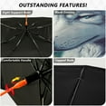 thumbnail image 4 of Qxltty Wolf King Dreamcatcher Windshield Sun Shade Umbrella Protect Car from Sunrays and Heat Damage Keep Cool and Interior, 4 of 7