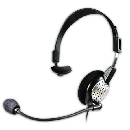 USB Headset with Noise Cancelling boom Microphone for Nuance Dragon