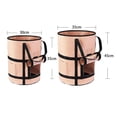 thumbnail image 4 of YAOMOBB Flower Grow Bag Visible Garden Planting Pouch Breathable Non woven Fabric with Side Tool Storage, 4 of 7