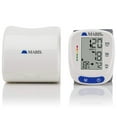 thumbnail image 3 of Mabis Wrist Blood Pressure Monitor Clinically Accurate to Detect Pulse and Irregular Heartbeat While Storing up to 120 Readings with Date and Time, White, 3 of 7