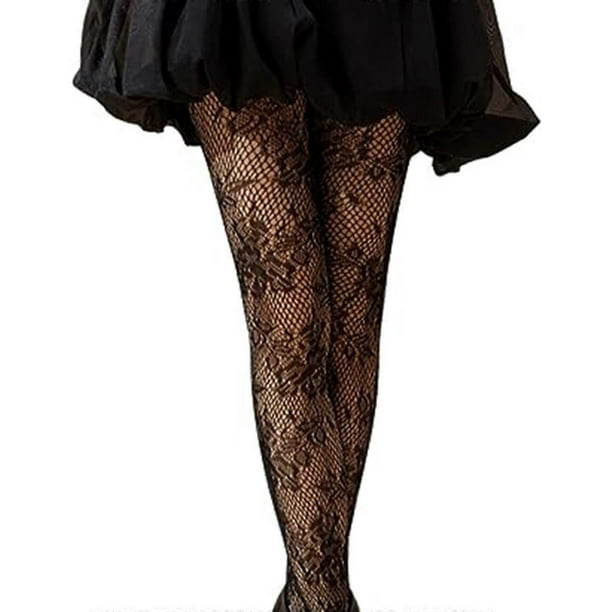 Women S Sexy Lace Tights Fashion Hollow Out Pantyhose Ladies Fishnet Stockings Ultra Thin Party Tight Calcetas Para Mujere