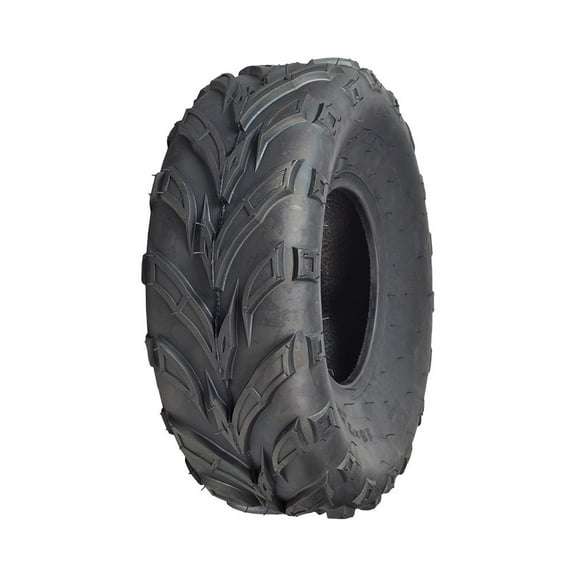 AlveyTech 19x7.00-8 Pneumatic Tire with QD116 V-Tread, Parts for ATVs, Go-Karts, and Baja Mini Bikes
