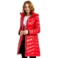 thumbnail image 2 of Orolay Women's Long Quilted Hooded Puffer Down Jacket, 2 of 6