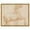 Gold Frame, variant on Art Remedy Vintage Sketches Canvas, 45" x 36", Silver Frame, A Marble Horse on the Quirinal Hill (recto), c. 1513