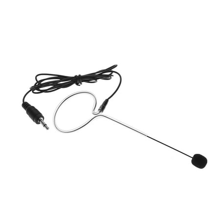 Uni-Directional Mini Ear-hook Headset Microphone Mic for Voice Amplifier Amp