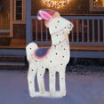 thumbnail image 1 of Luces de Cuerda Adornos de figuras de animales navideños, adornos de fiesta al aire libre impermeables LED acrílicos Likrtyny Para estrenar, 1 of 6