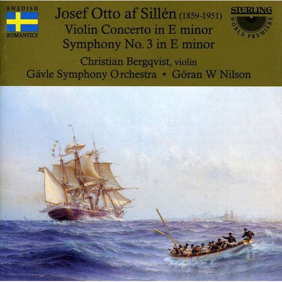 Sillen / Bergqvist / Nilson / Galve Sym Orch - Violin Concerto / Symphony 3 - Music & Performance - CD