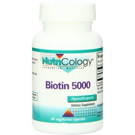 Nutricology Biotine 500, 60 CT