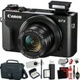thumbnail image 1 of Canon PowerShot G7 X Mark II Digital Camera (Intl Model) +Extra Accessory Bundle, 1 of 6