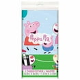 thumbnail image 1 of Unique Industries' Peppa Pig Rectangular Plastic Tablecloth, 54" x 84", 1 of 3