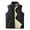 Black, variant on BiZtdJrK Men Winter Warm Vest Loose Fit Stand Collar Sleeveless Workwear Jacket 2025 Casual Lightweight Fashion Golf Vests with Pockets Back To School Prime Sales Green XXXL