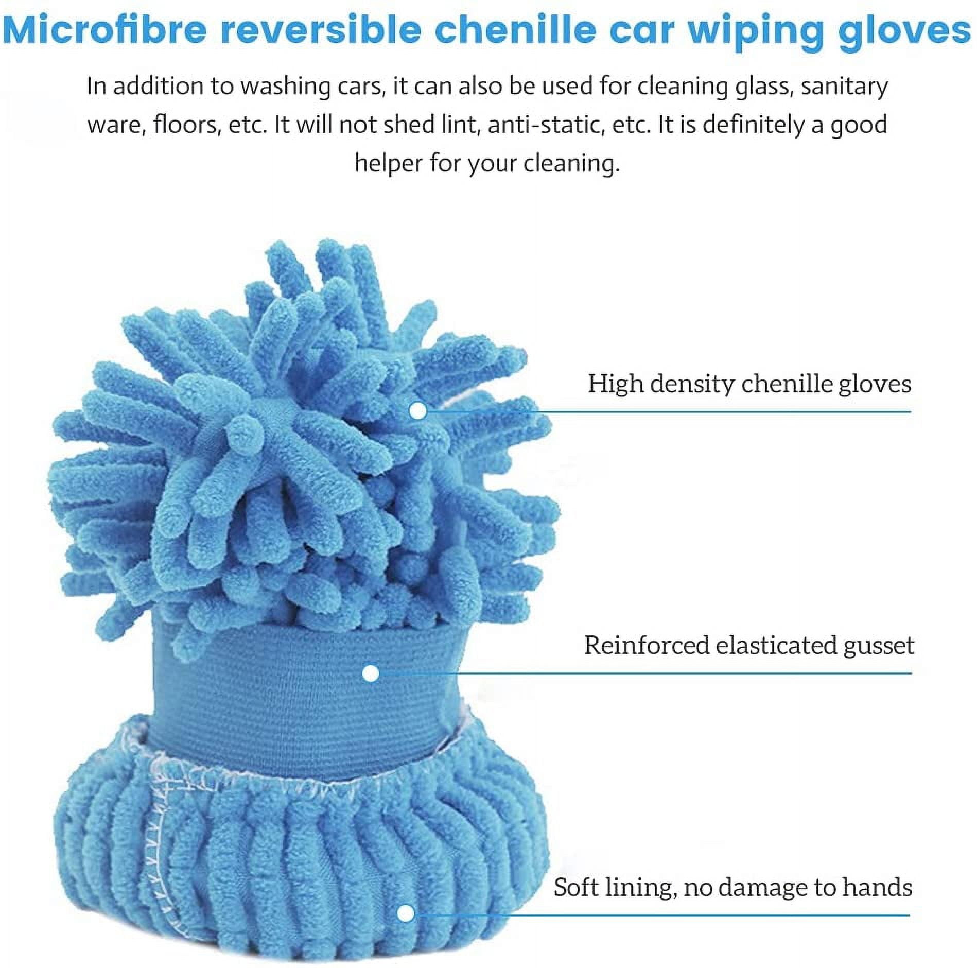 Chenille Microfiber Wash Mitt - Case
