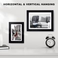 thumbnail image 4 of GOOHOCHY Hamitor 12pcs Acrylic Picture Frames Set Vintage Wall Gallery Kit with Hanging Hooks for 4" X 6", 5" X 7", 6", and 8" X 10" Photos in Black, 4 of 8