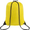 thumbnail image 4 of 10 colores Mochila con cordón Bolsas Saco Paquete Cinch Tote Bolsa de poliéster de almacenamiento deportivo para viajes de gimnasio, 4 of 5