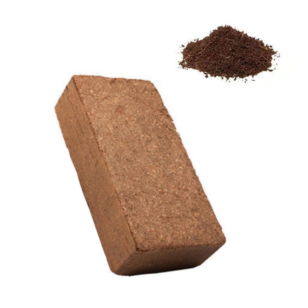 COCO COIR BRICK FIBRE MAGIC SOIL SUBSTRATE GROW BAG 10 LITERS WITH NUTRIENTS NEW 