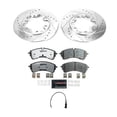 thumbnail image 3 of PowerStop Rear Z36 Truck & Tow Carbon-Fiber Ceramic Brake Pad and Drilled and Slotted Rotor Kit Fits: FORD Select Models K8991-36, 3 of 9