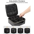 thumbnail image 2 of Bolsa de maquillaje Relavel Travel Cosmetic Train Case Organizer, 2 of 7