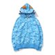 thumbnail image 1 of Nueva tendencia tiburón sudadera con capucha estampado de camuflaje algodón casual suelta cremallera chaqueta con capucha para hombres mujeres Xinda, 1 of 2