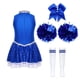 thumbnail image 4 of Disfraz de animadora de secundaria para niñas, uniforme de animadora de Halloween, competición de baile, deportes de equipo, disfraces de animadoras, 4 of 5