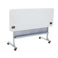 thumbnail image 4 of UrbanPro 24x60" Plastic Flip and Store Table in Speckled Gray, 4 of 7