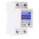 thumbnail image 2 of Medidor de energía digital LCD monofásico 2P, monitor de consumo eléctrico, comprobador eléctrico de riel DIN, 5 A, 220 V CA, 2 of 14