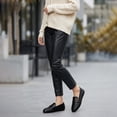 thumbnail image 6 of Ecetana Women's Loafer Flats Leather Slip-On Dress Shoes Work Business Casual Shoes, 6 of 7