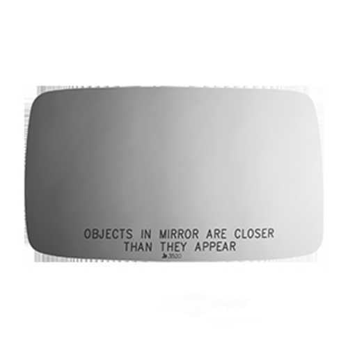 Burco Side View Mirror Replacement Glass - Clear Glass - 3520