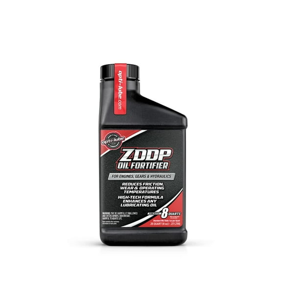Opti-LUBE ZDDP Oil Fortifier: 8oz, Treats Up to 8 Quarts of Oil
