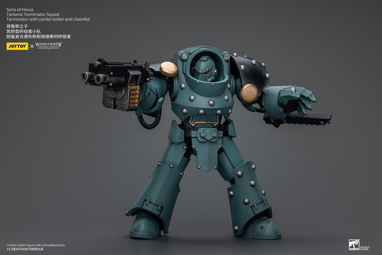 Warhammer 40k: Sons of Horus Tartaros Terminator Squad Terminator mit Combi-Bolter Chainfist Fi