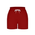 thumbnail image 6 of XuJwPNcy Sweat Shorts for Women Soft Comfy High Waisted Lounge Casual Workout Athletic Summer Gym Shorts with Pockets, 6 of 7