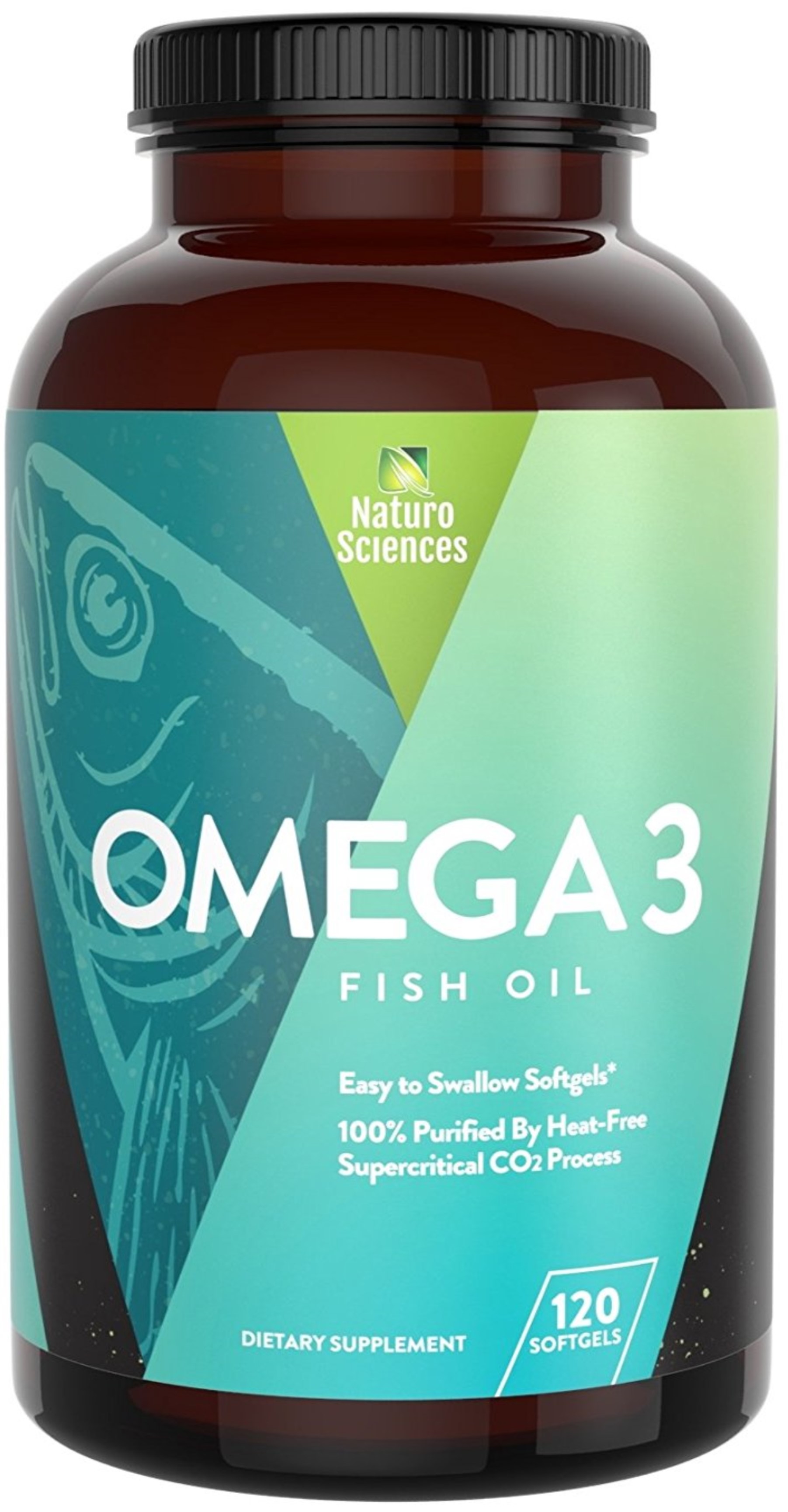 Naturo Omega3 Supercritical Fish Oil Softgels, 2150 Mg, 120 Ct